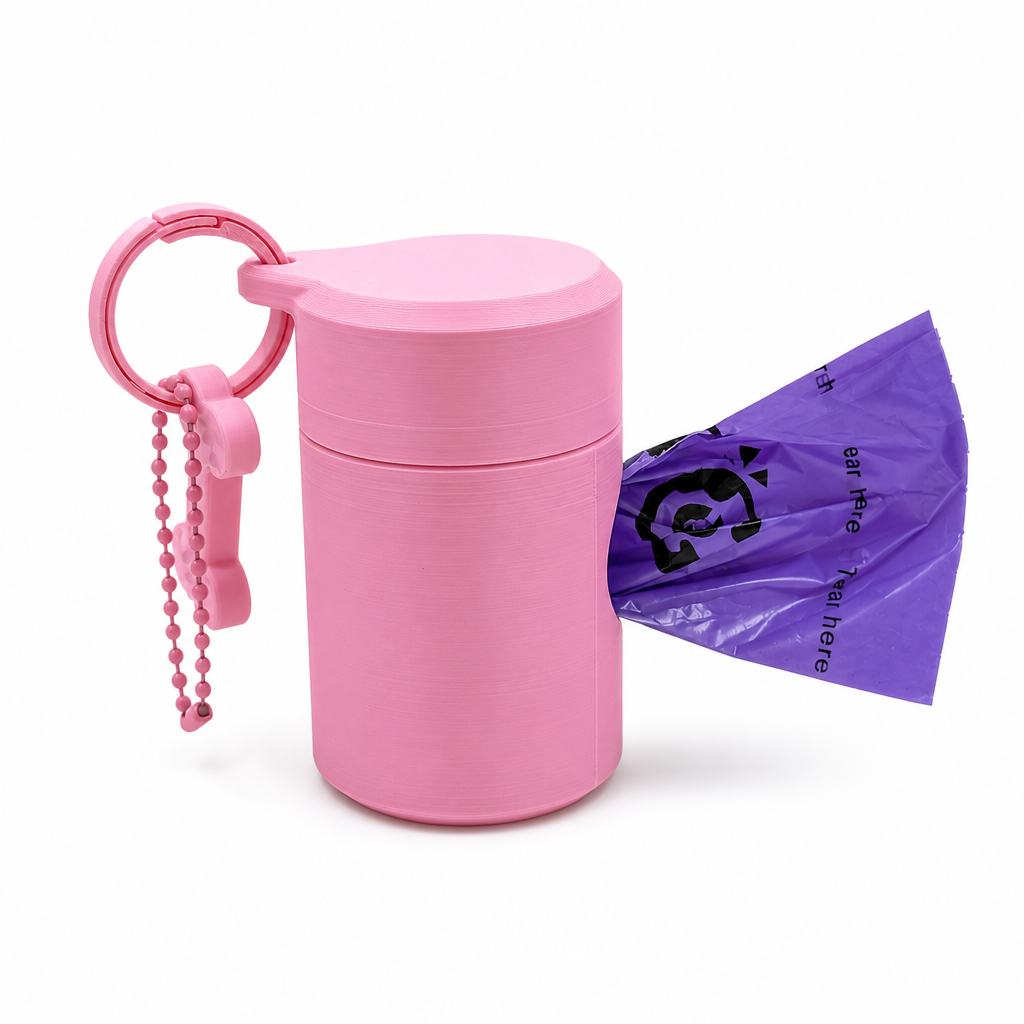 Poop Bag Dispenser + Used Bag Holder