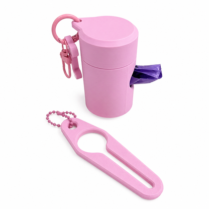 Poop Bag Dispenser + Used Bag Holder