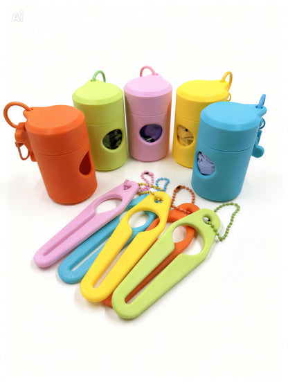 Poop Bag Dispenser + Used Bag Holder
