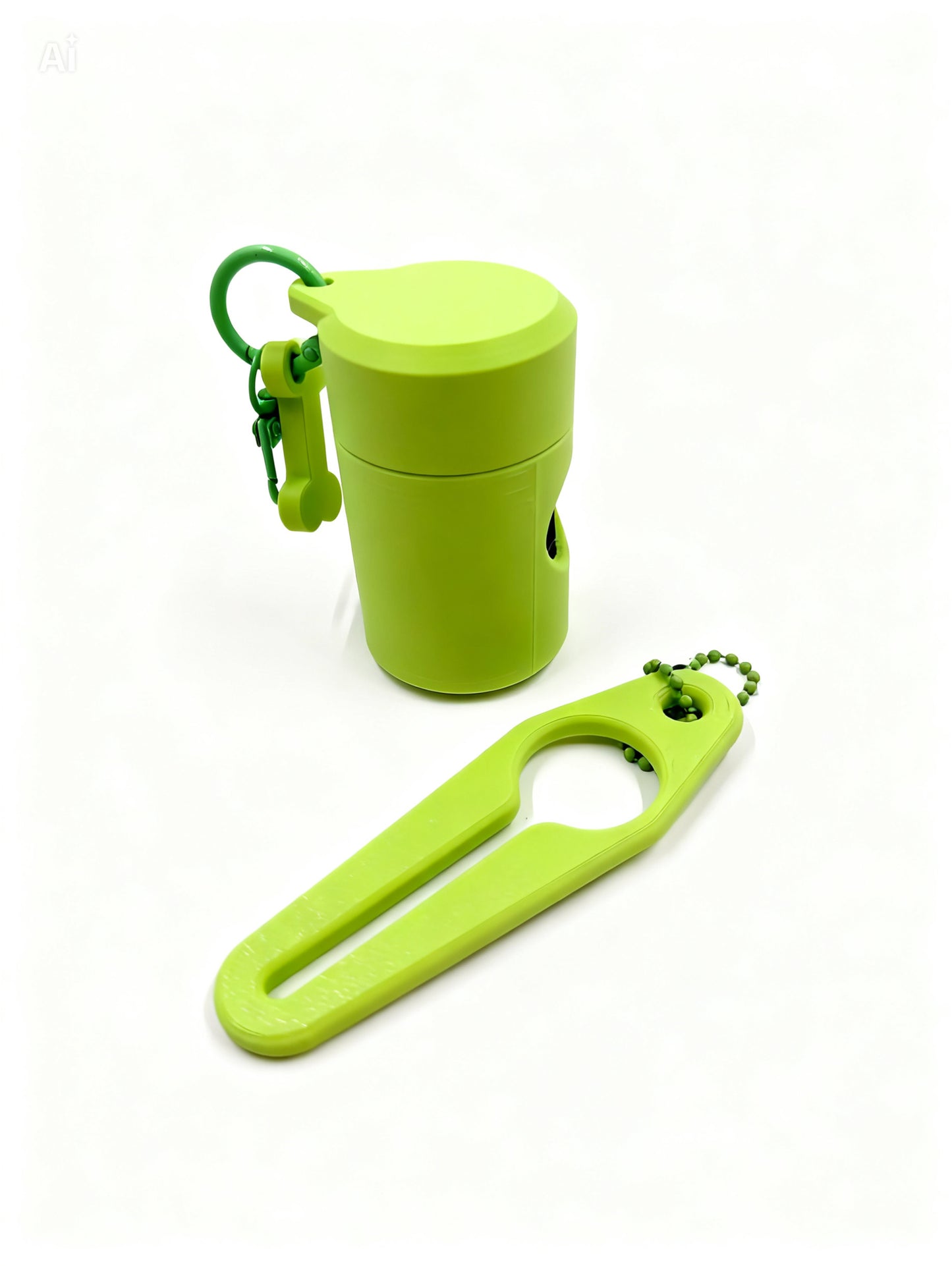 Poop Bag Dispenser + Used Bag Holder